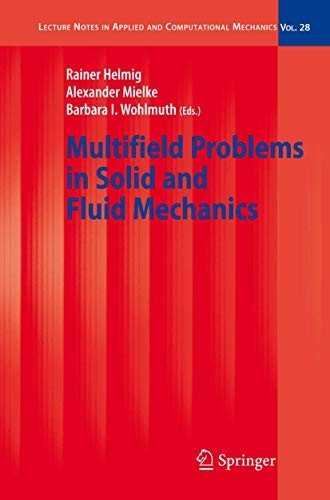 Cover for Multifield Problems in Solid and Fluid Mechanics
