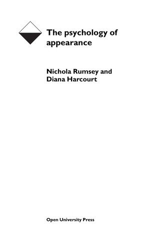 Cover for The psychology of appearance