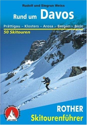 Cover for Davos, Prättigau. Rother- Skiführer.