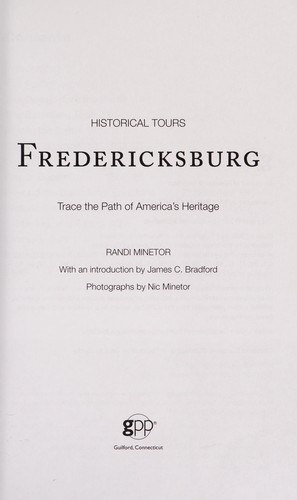 Cover for Fredericksburg