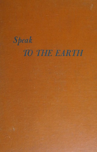 Cover for Speak to the Earth