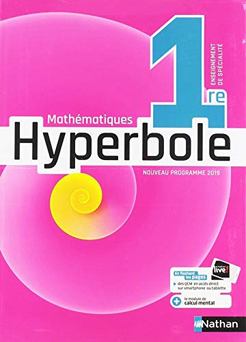Cover for Hyperbole 1re - Manuel - 2019