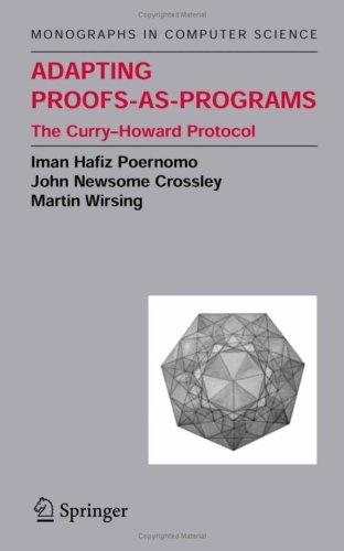 Cover for Adapting Proofs-as-Programs 
