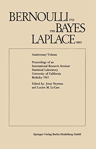 Cover for Bernoulli 1713, Bayes 1763, Laplace 1813