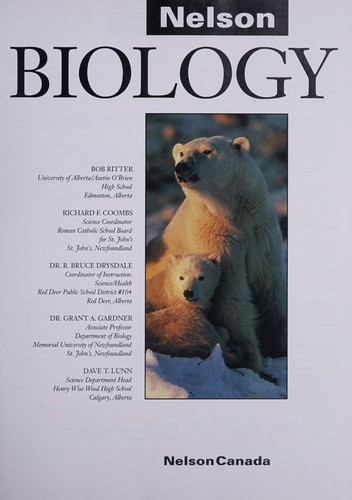Cover for Tchr's Resource GD-Nelson Biology-Blue