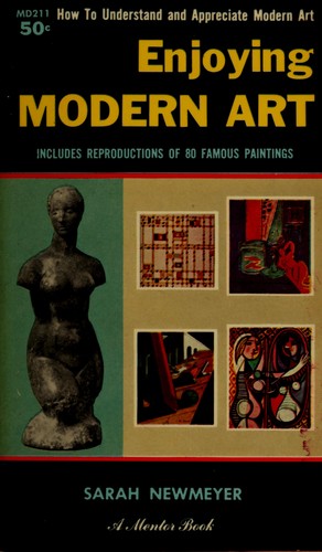 Cover for Enjoying modern art.