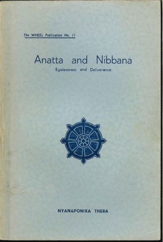 Cover for Anatta and Nibbana