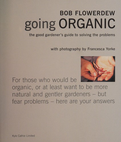 Cover for Going organic