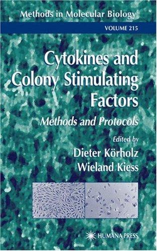 Cover for Cytokines and Colony Stimulating Factors