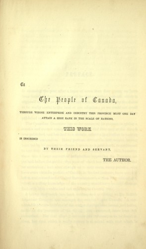 Cover for Canada