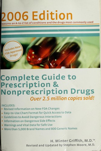 Cover for Complete guide to prescription and non-prescription drugs