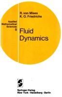 Cover for Fluid Dynamics (Applied Mathematical Sciences)