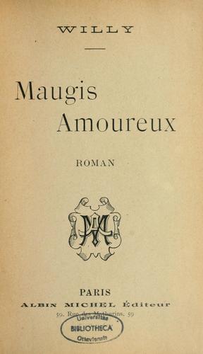 Cover for Maugis amoureux
