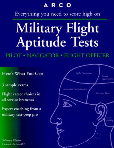 Cover for Military Flight Aptitude Tests
