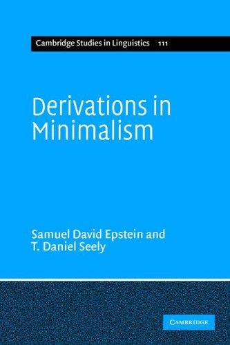 Cover for Derivations in Minimalism (Cambridge Studies in Linguistics)