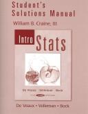 Cover for Student's Solution Manual Introduction to Statistics