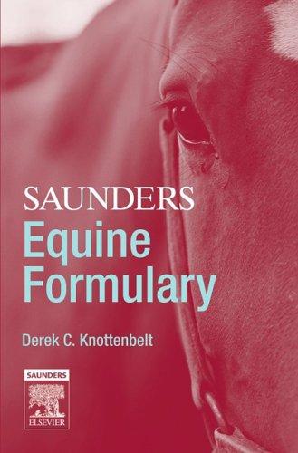 Cover for Saunders Equine Formulary