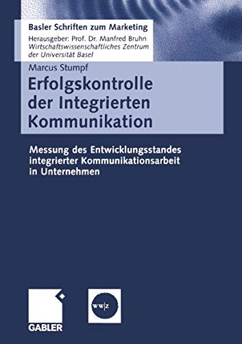 Cover for Erfolgskontrolle der Integrierten Kommunikation