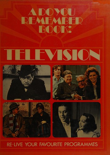 Cover for A do you remember book, television