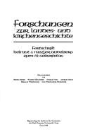 Cover for Forschungen zur Landes- und Kirchengeschichte