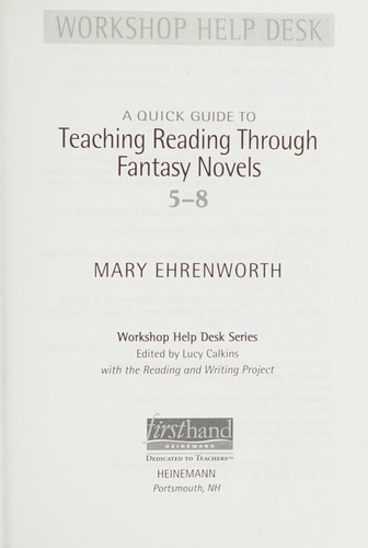 Cover for A quick guide to teaching reading through fantasy novels, 5-8