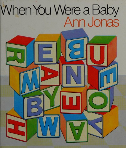 Cover for When you were a baby
