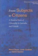 Cover for From subjects to citizens