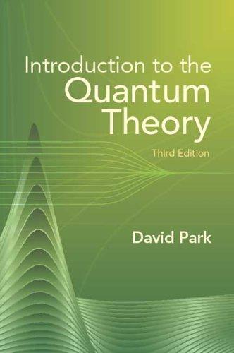 Cover for Introduction to the quantum theory