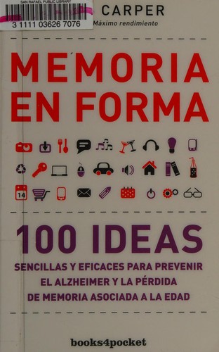 Cover for Memoria en forma