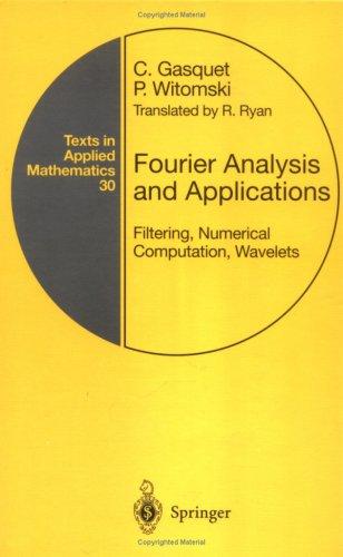 Cover for Fourier analysis and applications