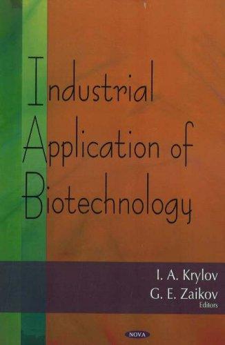 Cover for Industrial Application of Biotechnology
