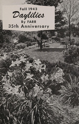 Cover for Daylilies, fall 1943, 35th anniversary