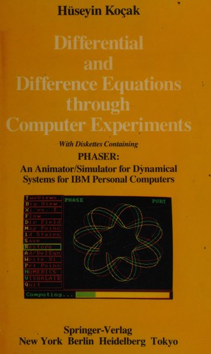 Cover for Differential and Difference Equations Through Computer Experiments: With Diskettes Containing PHASER