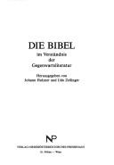 Cover for Die Bibel im Verständnis der Gegenwartsliteratur