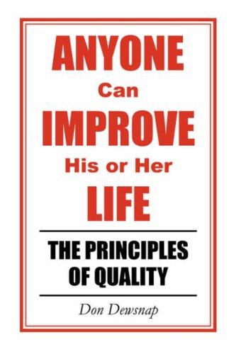 Cover for Anyone Can Improve His or Her Life