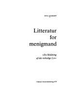 Cover for Litteratur for menigmand