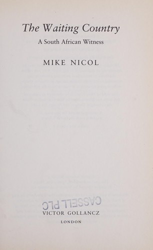Cover for The Waiting Country