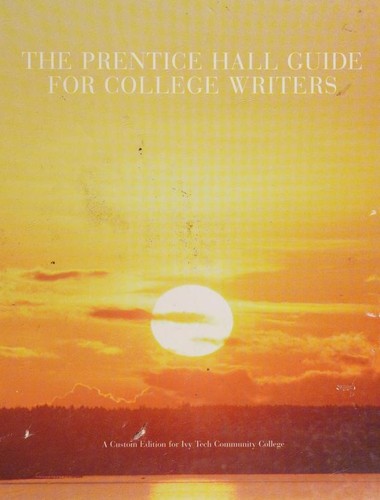 Cover for The Prentice Hall Guide for College Writers