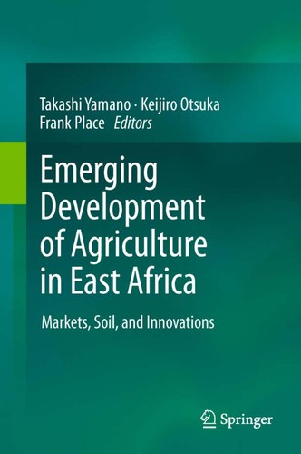 Cover for Emerging Development of Agriculture in East Africa