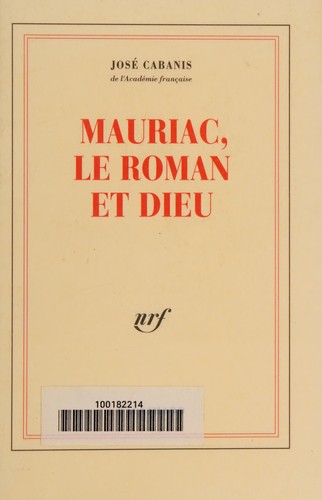 Cover for Mauriac, le roman, et Dieu