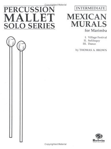 Cover for Mexican Murals for Marimba