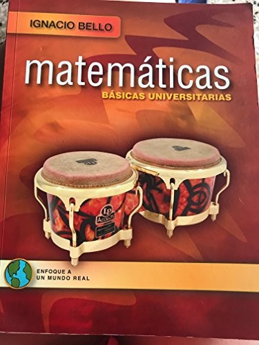 Cover for Matematicas Basicas Universitarias