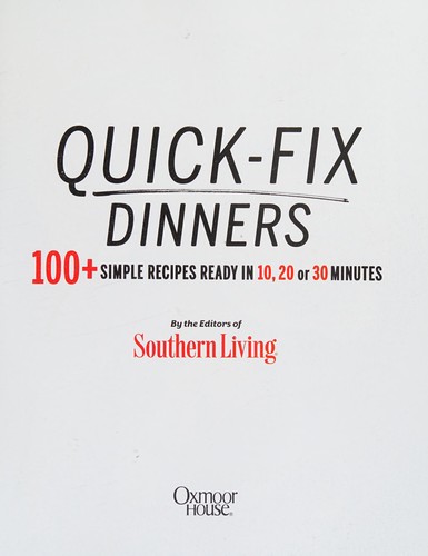Cover for Quick-fix dinners