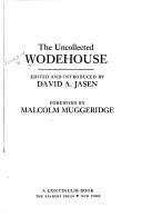 Cover for The uncollected Wodehouse