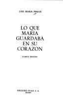 Cover for Lo que María guardaba en su corazón
