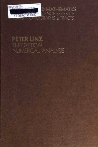 Cover for Theoretical numerical analysis