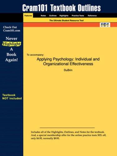 Cover for Applying Psychology