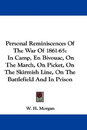 Cover for Personal Reminiscences Of The War Of 1861-65