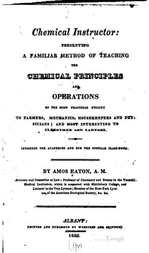 Cover for Chemical instructor
