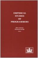 Cover for Empirical Studies of Programmers